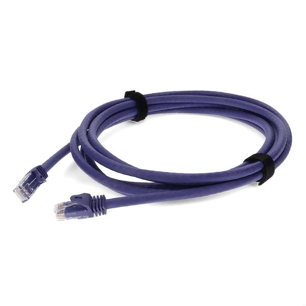 Add-On 6FT RJ-45 M/M PURPLE SNAGLESS CAT6A UTP PVC COPPER PATCH CABLE ADD-6FCAT6A-PE - main